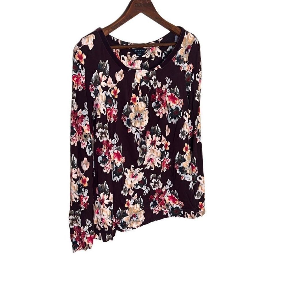 Lands' End Floral Top - Picture 3 of 10